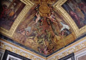 Design in the Corner of the Salle des Gardes de la Reine